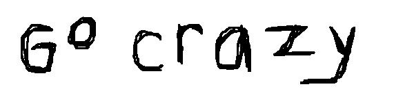 Go Crazy字体