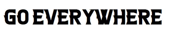 Go Everywhere字体