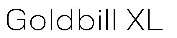 Goldbill XL字体