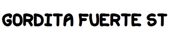 Gordita Fuerte St字体
