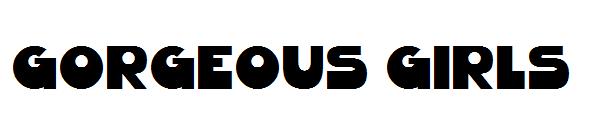 Gorgeous Girls字体