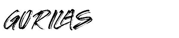 GORILAS字体