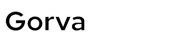 Gorva字体