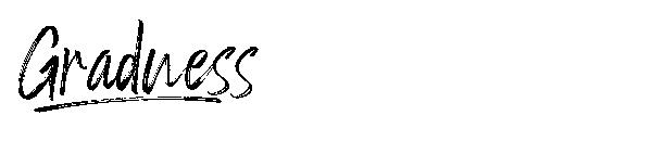 Gradness字体