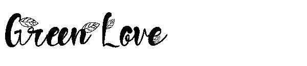 Green Love字体