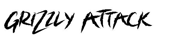 Grizzly Attack字体