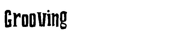 Grooving字体