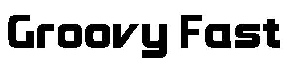 Groovy Fast字体
