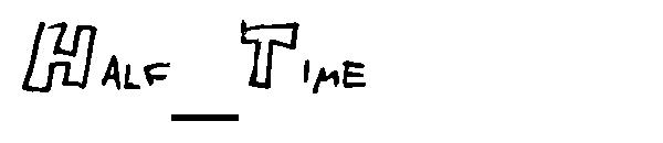 Half_Time字体