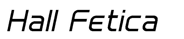 Hall Fetica字体
