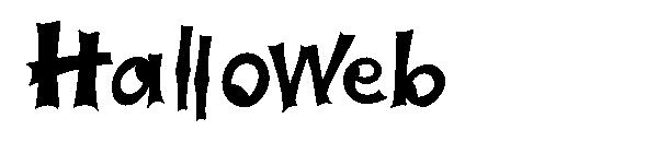 Halloweb字体