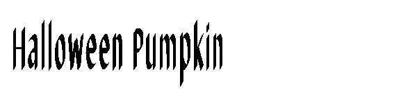 Halloween Pumpkin字体