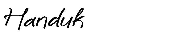 Handuk字体