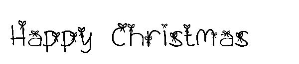 Happy Christmas字体