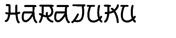Harajuku字体