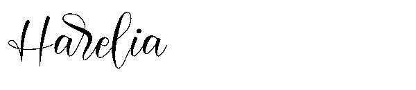 Harelia字体