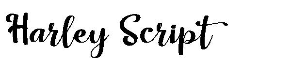 Harley Script字体