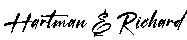 Hartman & Richard字体