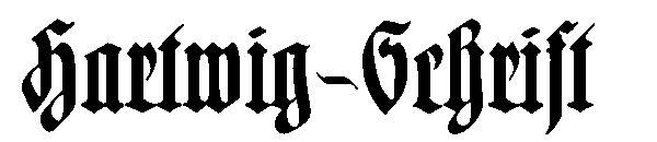 Hartwig-Schrift字体