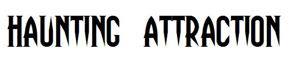 Haunting Attraction字体