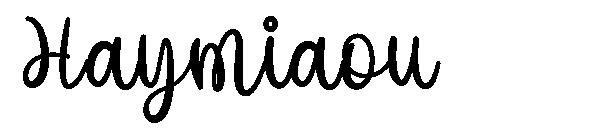 Haymiaou字体