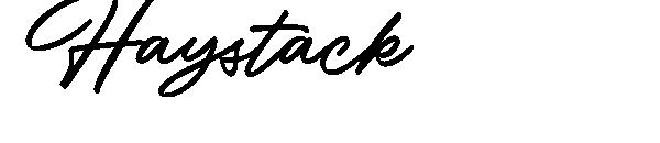 Haystack字体
