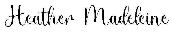 Heather Madeleine字体