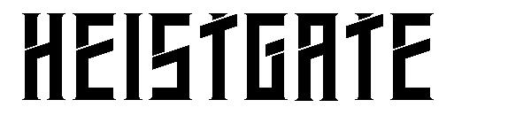 Heistgate字体