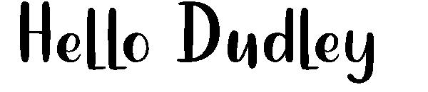 Hello Dudley字体