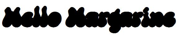 Hello Margarine字体