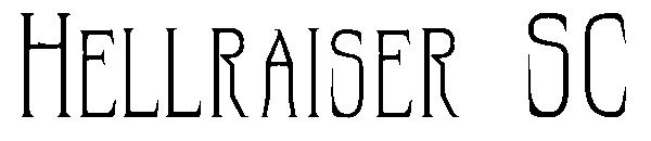 Hellraiser SC字体