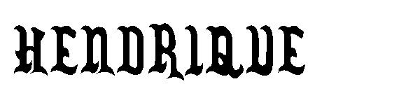 Hendrique字体