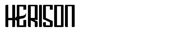 HERISON字体