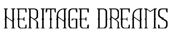 HERITAGE DREAMS字体