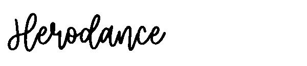 Herodance字体