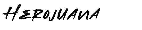 Herojuana字体