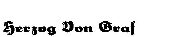 Herzog Von Graf字体
