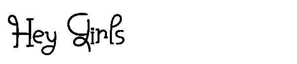 Hey Girls字体