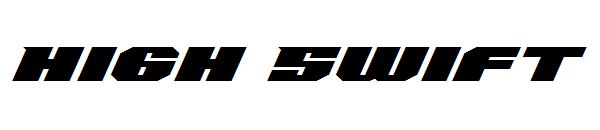 High Swift字体
