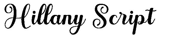 Hillany Script字体