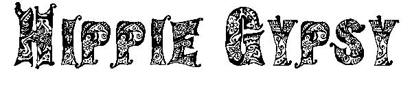Hippie Gypsy字体