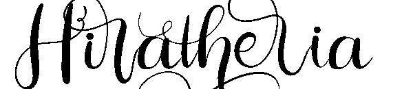Hiratheria字体