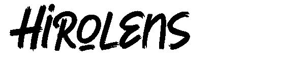 Hirolens字体