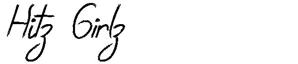 Hitz Girlz字体