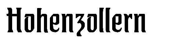 Hohenzollern字体