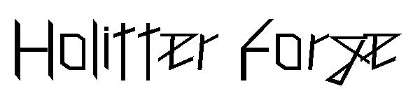 Holitter Forge字体