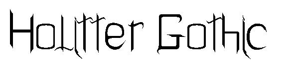 Holitter Gothic字体
