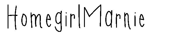 HomegirlMarnie字体