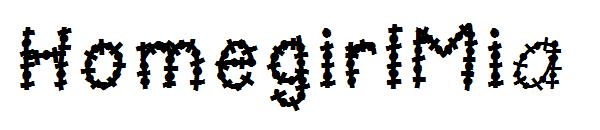 HomegirlMia字体