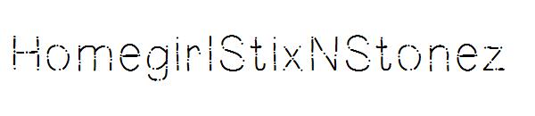 HomegirlStixNStonez字体
